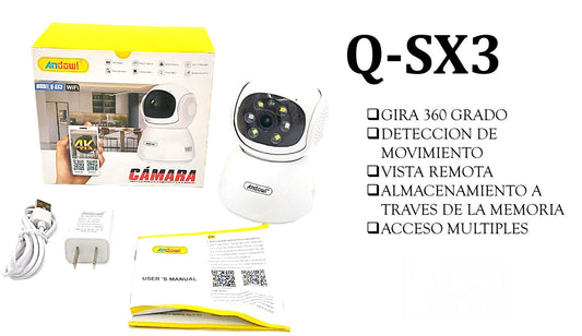 Camara Wifi ANDWOL Q-SX3