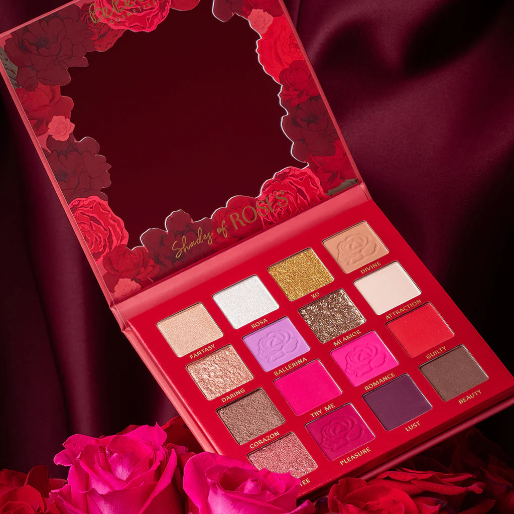 BeBella | Paleta de Sombras 16 colores | Shades of Roses